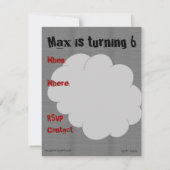 全客席列車パーティー 招待状 (裏面)