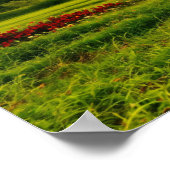 全室に適した自然の壁紙デザイン ポスター (角)