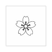全年桜 ラバースタンプ (インプリント)