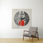 全延祖日没 タペストリー (インサイチュ(横))