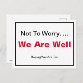 全快した ポストカード (正面/裏面)