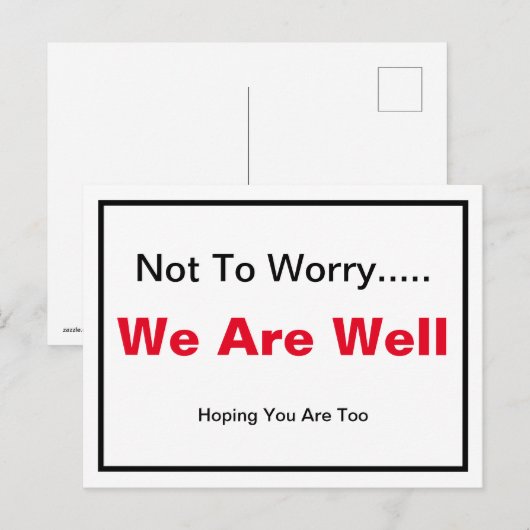 全快した ポストカード (正面/裏面)