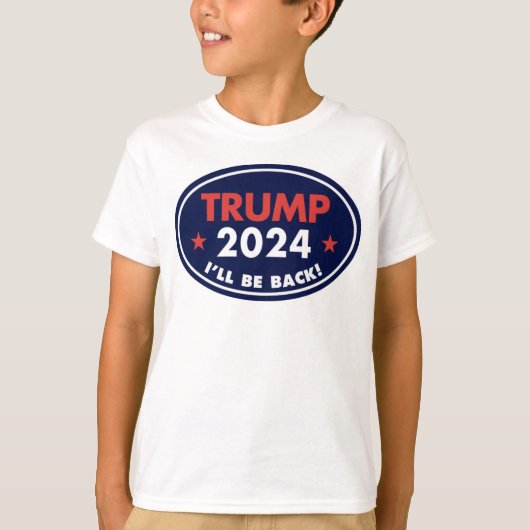 *全愛国者への電話* TRUMP 2024 Kid's Shirt Tシャツ (正面)