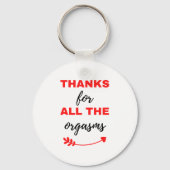 全感謝していてのオーガズムのために キーホルダー (正面)