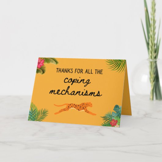 全感謝していての対処メカニズムの母の日 カード (正面)