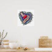 全感謝していハート、ポスター ポスター (キッチン)