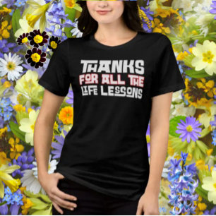 全感謝してい人生のタイポグラフィに対してはっきりした トライブレンドTシャツ