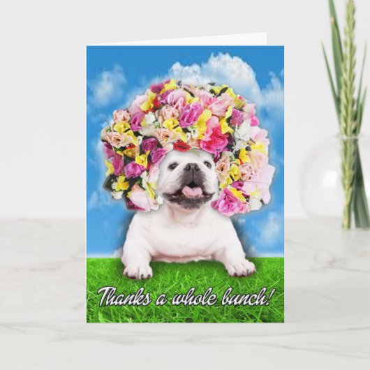 全感謝してい束 サンキューカード (正面)
