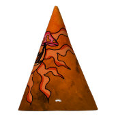 全日照式のキノコの光線 パーティーハット (右)