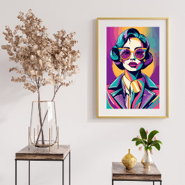 全時代のエンパワーメント – オールドレトロボスレディ ポスター