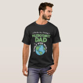 全最高のく広い世界の恐怖の中のフェボトミストパパ Tシャツ (正面フル)