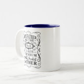 全最高の時のウイスキースタイルの父 ツートーンマグカップ (正面左)