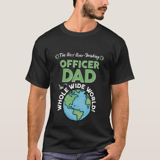 全最高の界の役員パパ父の Tシャツ (正面)