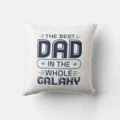 全最高の銀河系のパパ クッション (裏面)