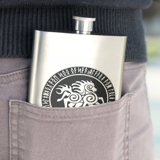 全最高の馬の首飾り フラスク (インサイチュ)