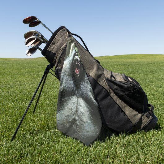 全村ゴル食べフタオルを歩く人狼 ゴルフタオル (グリーン)