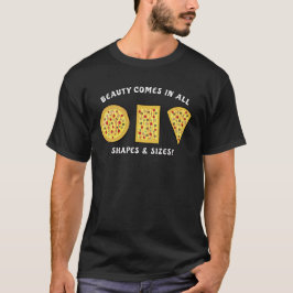 全来体の美しい – ピザ Tシャツ