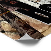 全来色の美しい ポスター (角)