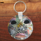 全来色マスクの魂 キーホルダー (正面)