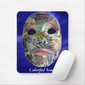 全来色マスクの魂 マウスパッド (マウス)