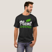 全植物系ビーガンWFPBベジタリアンT Tシャツ (正面フル)