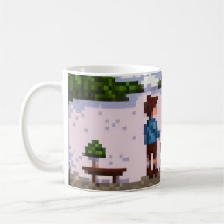 全楽しむての醸造が見える景色。 コーヒーマグカップ