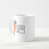 全然気にしない コーヒーマグカップ (正面左)