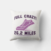全熱狂する26.2マイル クッション (裏面)