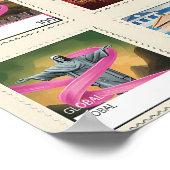 全球乳がん認識度 ポスター (角)