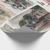 全用途ヴィンテージ車 ラッピングペーパー (角)