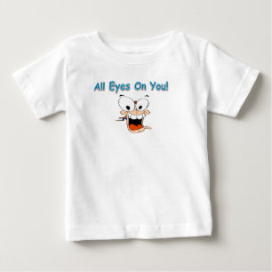 全眼乳児シャツ ベビーTシャツ