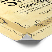 全社員ファンシー周年証明書 ポスター (角)