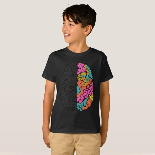 全祝種類の神経多様性自閉症の心 Tシャツ (正面フル)