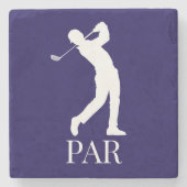 全祝部のスタイル ストーンコースター (正面)