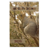 全神のクリッター – カレンダー (カバー)