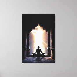 全禅瞑想用ヨガチャクラ キャンバスプリント