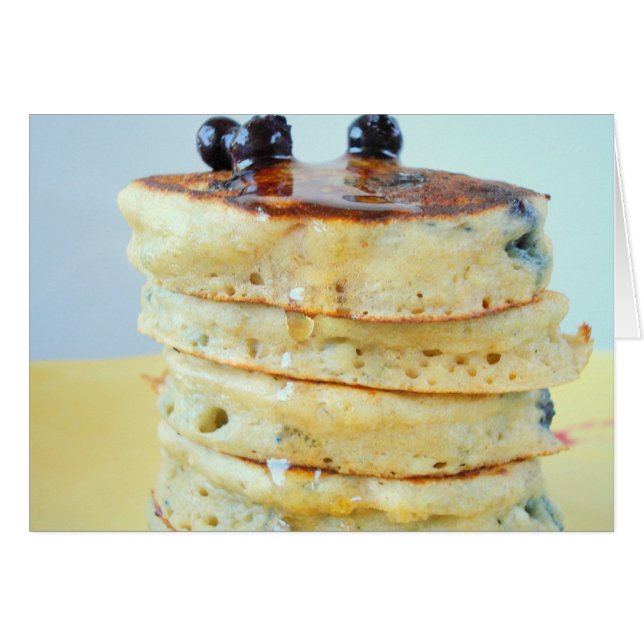 全穀物のブルーベリーRicotta Panc… -カスタマイズ (正面横)