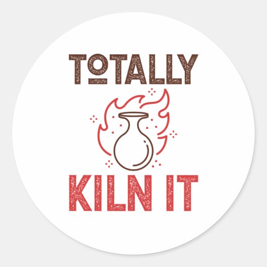 全窯It陶磁粘土ポット ラウンドシール (正面)