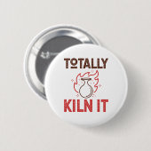 全窯It陶磁粘土ポット 缶バッジ (正面&裏面)