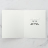 全米での新しい仕事、ジャンボ、おめでとうございます カード (内部)