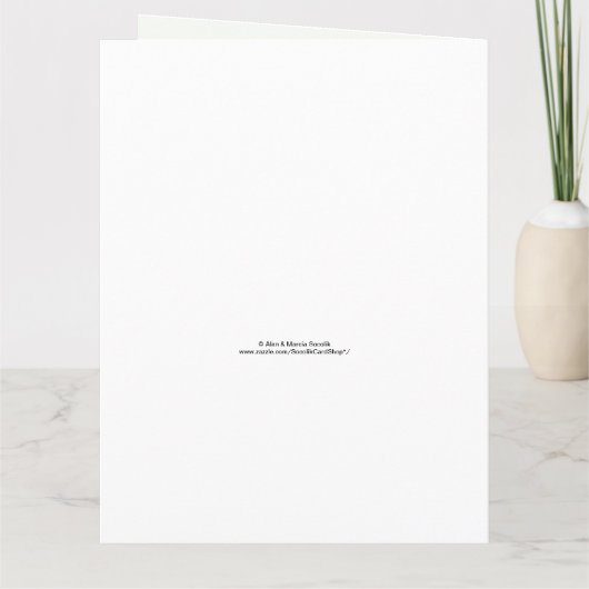 全米での新しい仕事、ジャンボ、おめでとうございます カード (裏面)