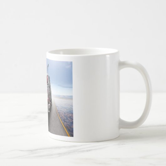 全米のトラック運転手 コーヒーマグカップ (右)