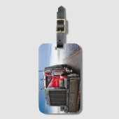 全米のトラック運転手 ラゲッジタグ (正面縦)