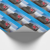 全米のトラック運転手 ラッピングペーパー (角)