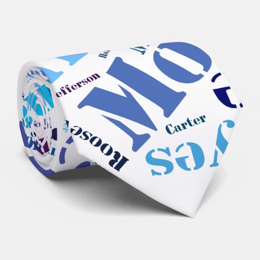 全米の大統領 ネクタイ (ロール)