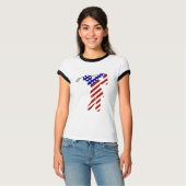 全米の女性ゴルファー Tシャツ (正面フル)