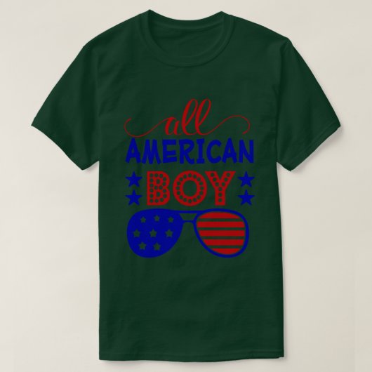 全米の少年 Tシャツ (デザイン正面)