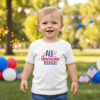 全米の幼児（7月4日）Tシャツ子供へ トドラーTシャツ