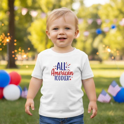 全米の幼児（7月4日）Tシャツ子供へ トドラーTシャツ