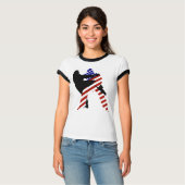 全米の柔道選手 Tシャツ (正面フル)